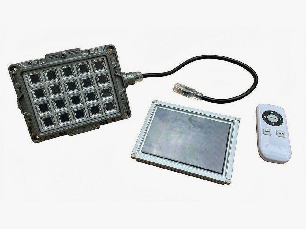Solar flood lights